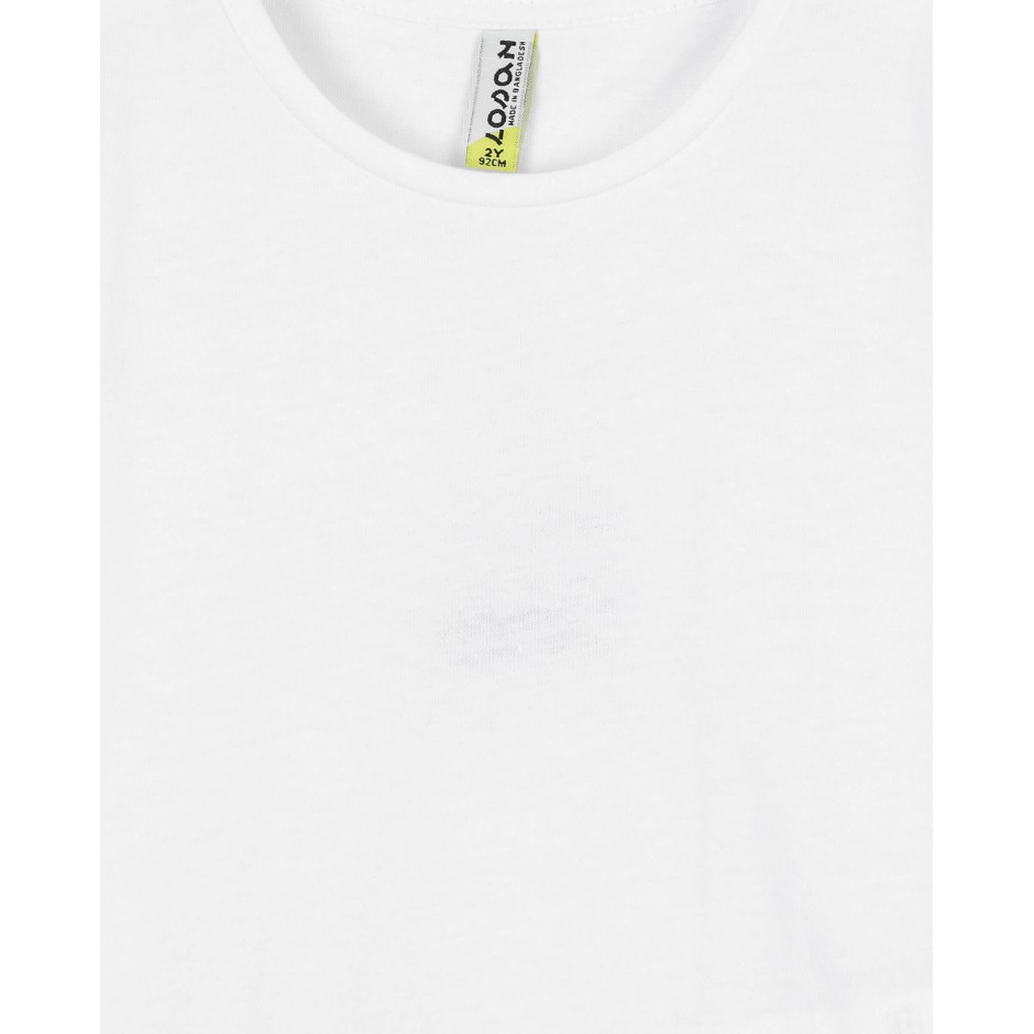 LOSAN ΠΑΙΔΙΚΗ ΜΠΛΟΥΖΑ ΚΟΝΤΟΜΑΝΙΚΗ BASIC UNISEX