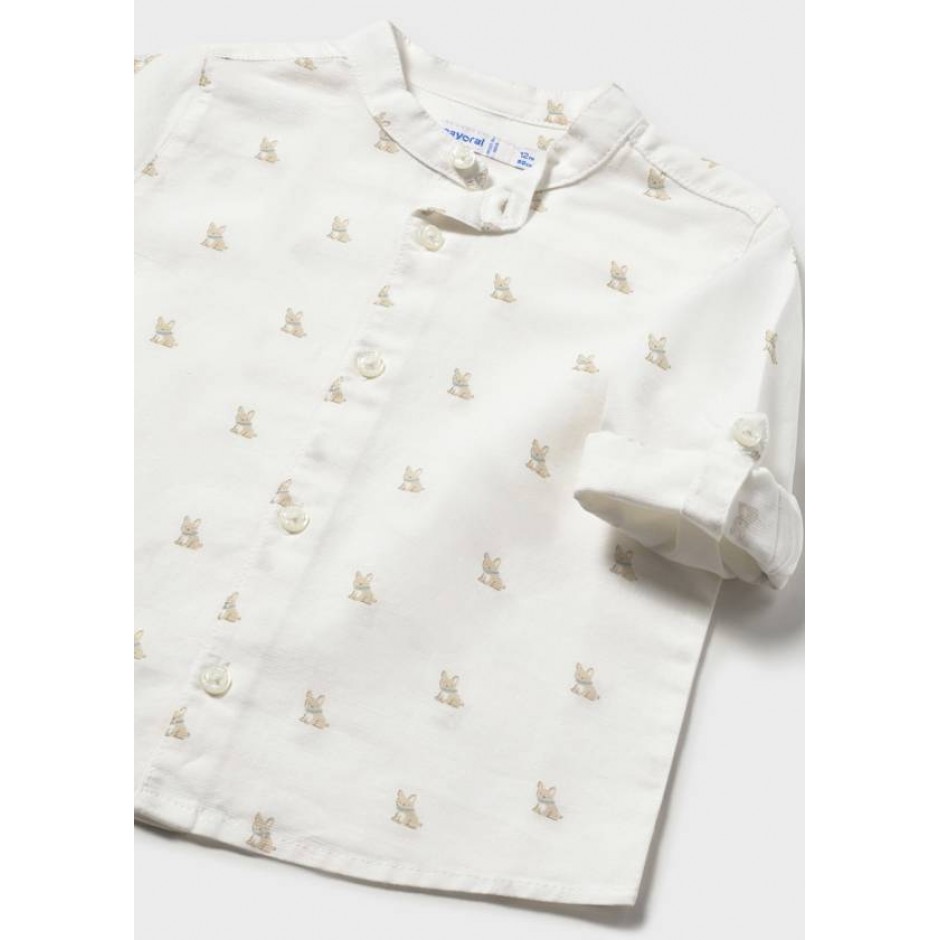 MAYORAL ΠΑΙΔΙΚΟ ΠΟΥΚΑΜΙΣΟ ΜΑΚΡΥ ΛΙΝΟ ΜΑΟ