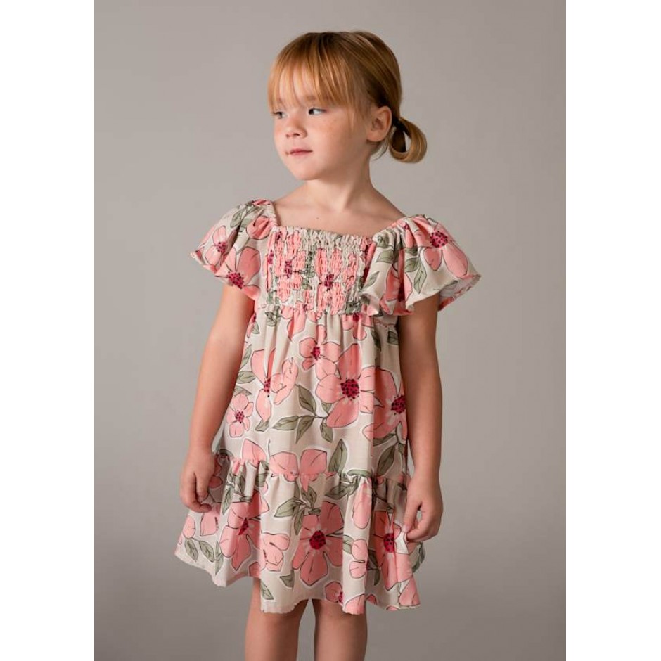 MAYORAL ΠΑΙΔΙΚΟ ΦΟΡΕΜΑ ΤΥΠΟΥ ΛΙΝΟ ΣΤΑΜΠΩΤΟ