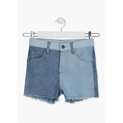 LOSAN ΠΑΙΔΙΚO ΣΟΡΤΣ ΔΙΧΡΩΜΟ ΤΖΙΝ ΓΙΑ ΚΟΡΙΤΣΙ LOSAN ΠΑΙΔΙΚO ΣΟΡΤΣ ΔΙΧΡΩΜΟ ΤΖΙΝ ΓΙΑ ΚΟΡΙΤΣΙ