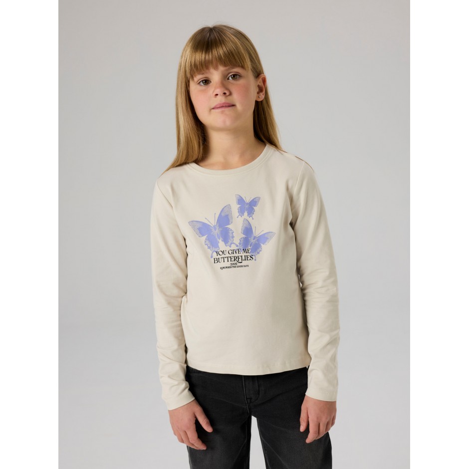 NAME IT ΠΑΙΔΙΚΗ ΜΠΛΟΥΖΑ ΜΑΚΡΥΜΑΝΙΚΗ ΕΠΟΧΗΣ ΓΙΑ ΚΟΡΙΤΣΙ