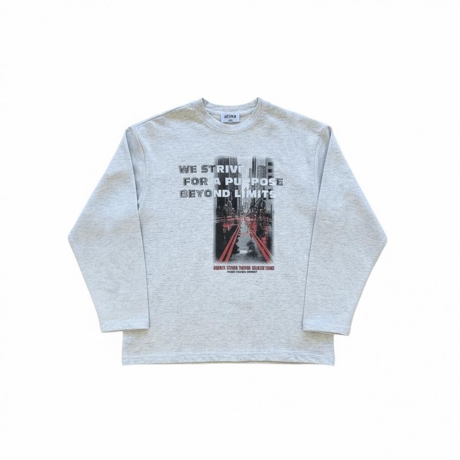 ΠΑΙΔΙΚΗ ΜΠΛΟΥΖΑ ΜΑΚΡΥΜΑΝΙΚΗ INTERLOCK ΓΙΑ ΑΓΟΡΙ