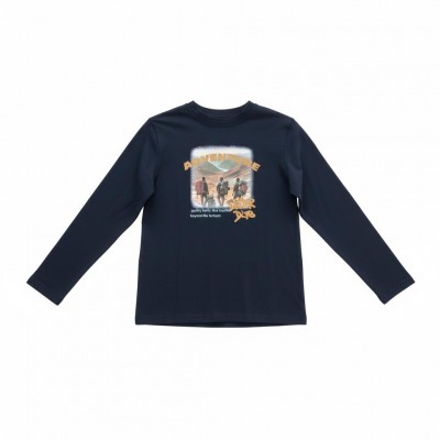 ΠΑΙΔΙΚΗ ΜΠΛΟΥΖΑ ΜΑΚΡΥΜΑΝΙΚΗ INTERLOCK ΓΙΑ ΑΓΟΡΙ